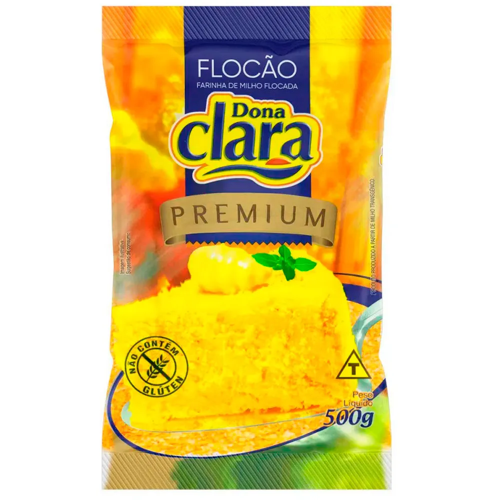 FLOCAO MILHO DONA CLARA 500G