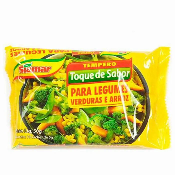 TEMPERO TOQUE SABOR SIAMAR 50G LEGUMES
