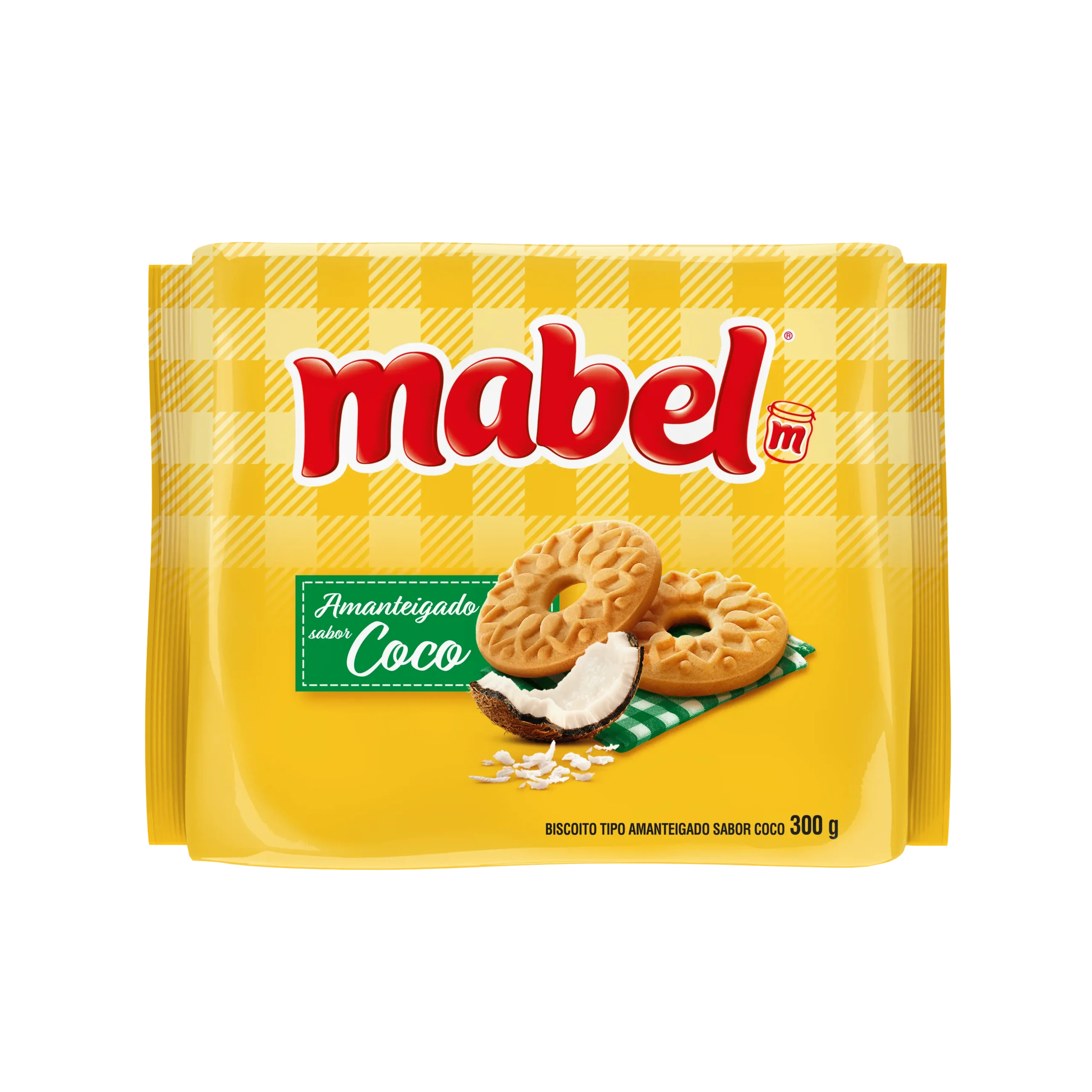 BISC MABEL AMANTEIGADO 300G COCO