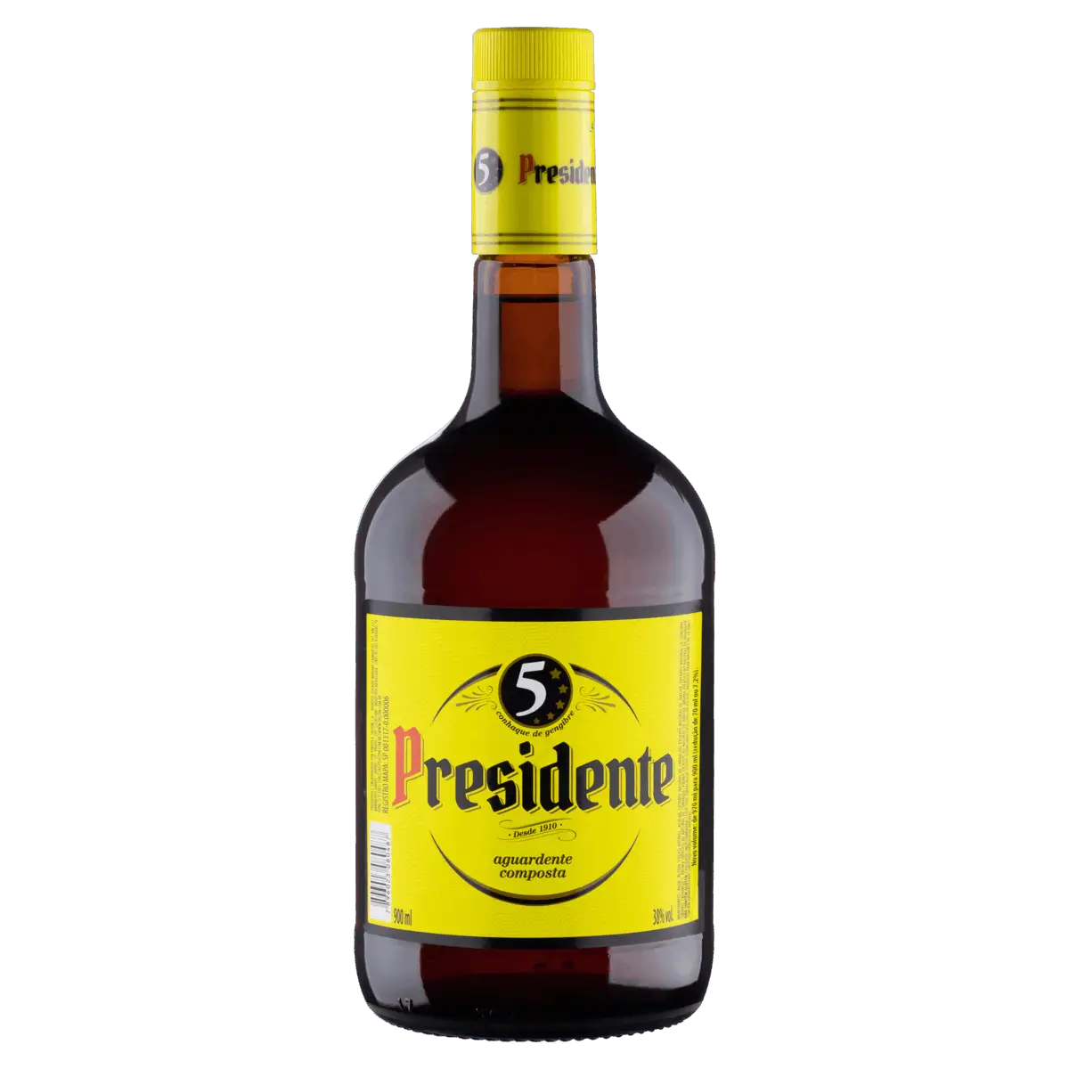 CONHAQUE PRESIDENTE GENGIBRE 900ML
