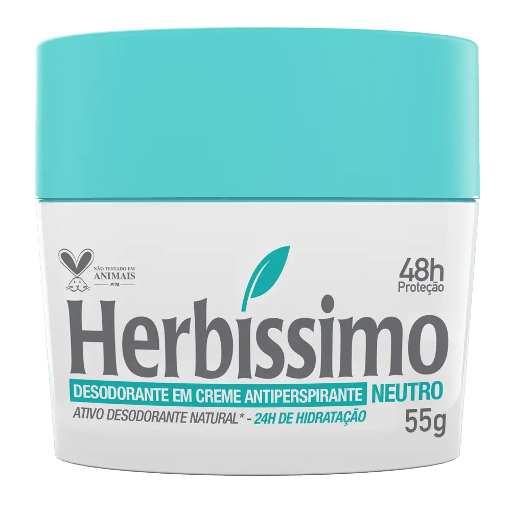 DESODORANTE CREME HERBISSIMO 55G NEUTRO