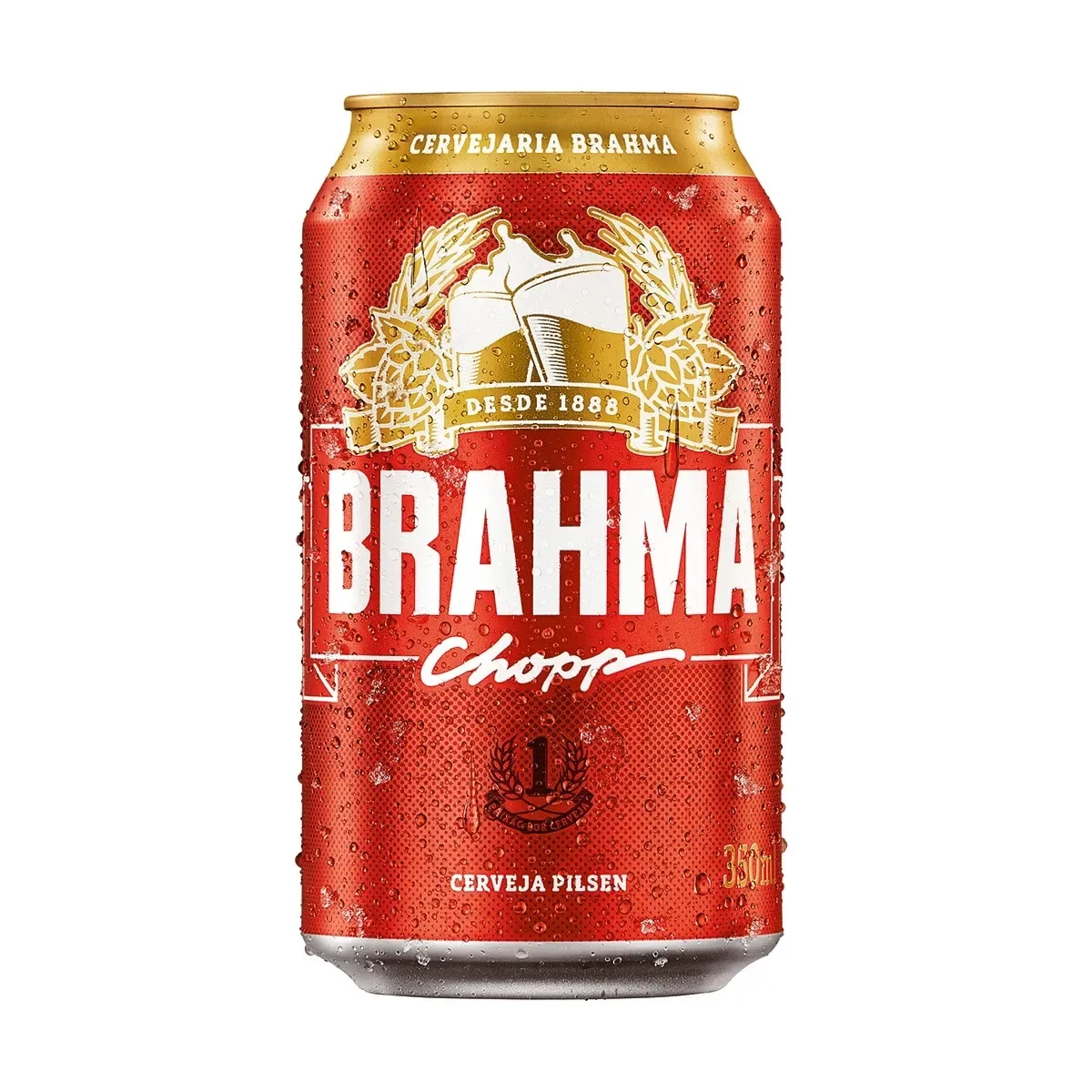 CERVEJA BRAHMA LATA 350ML