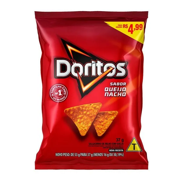 SALG ELMA CHIPS DORITOS 37G NACHO