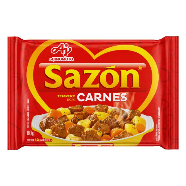 TEMPERO SAZON 60G CARNES
