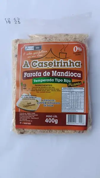 FAROFA MANDIOCA SIAMAR 400G PICANTE