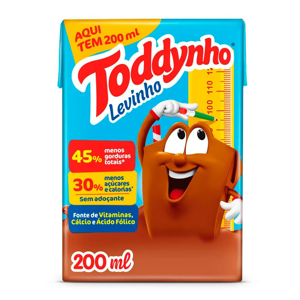 BEB LACTEA TODDYNHO 200ML LEVINHO CHOC