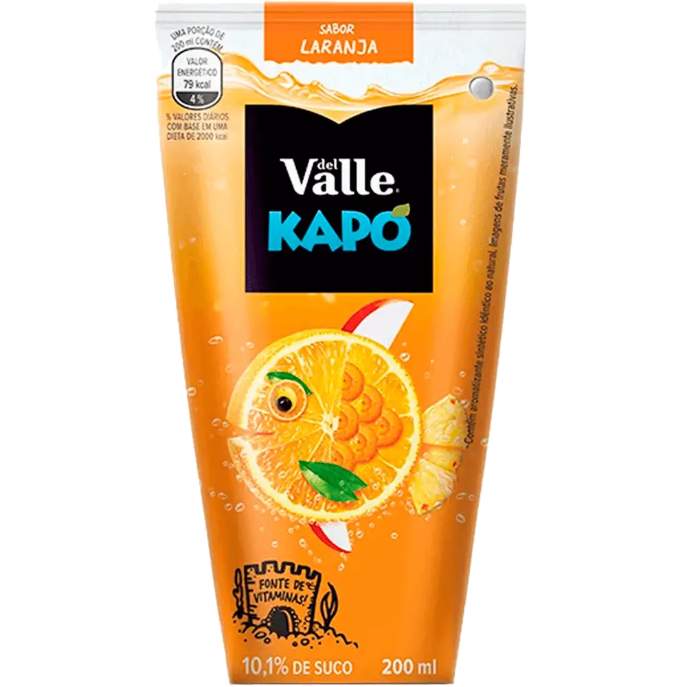 REFRESCO KAPO 200ML LARANJA