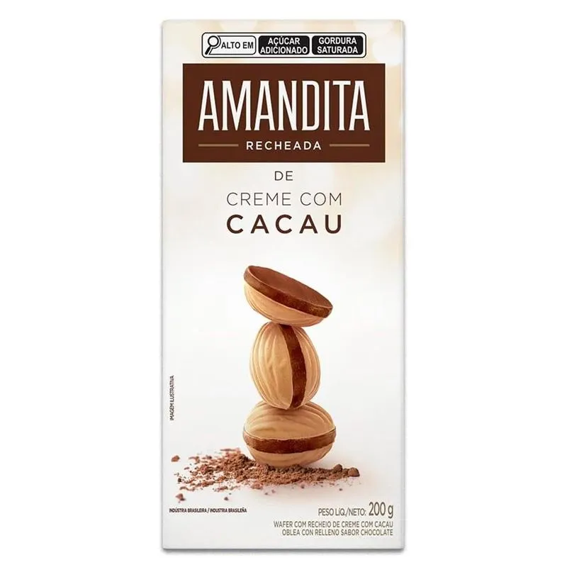 WAFER AMANDITA CHOCO 200G