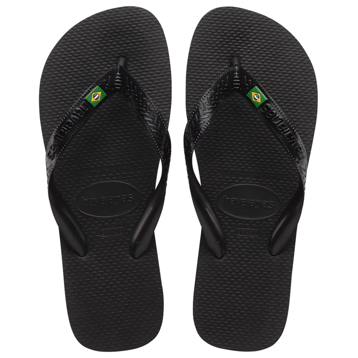 SAND HAVAIANAS BRASIL PRETO 39/0