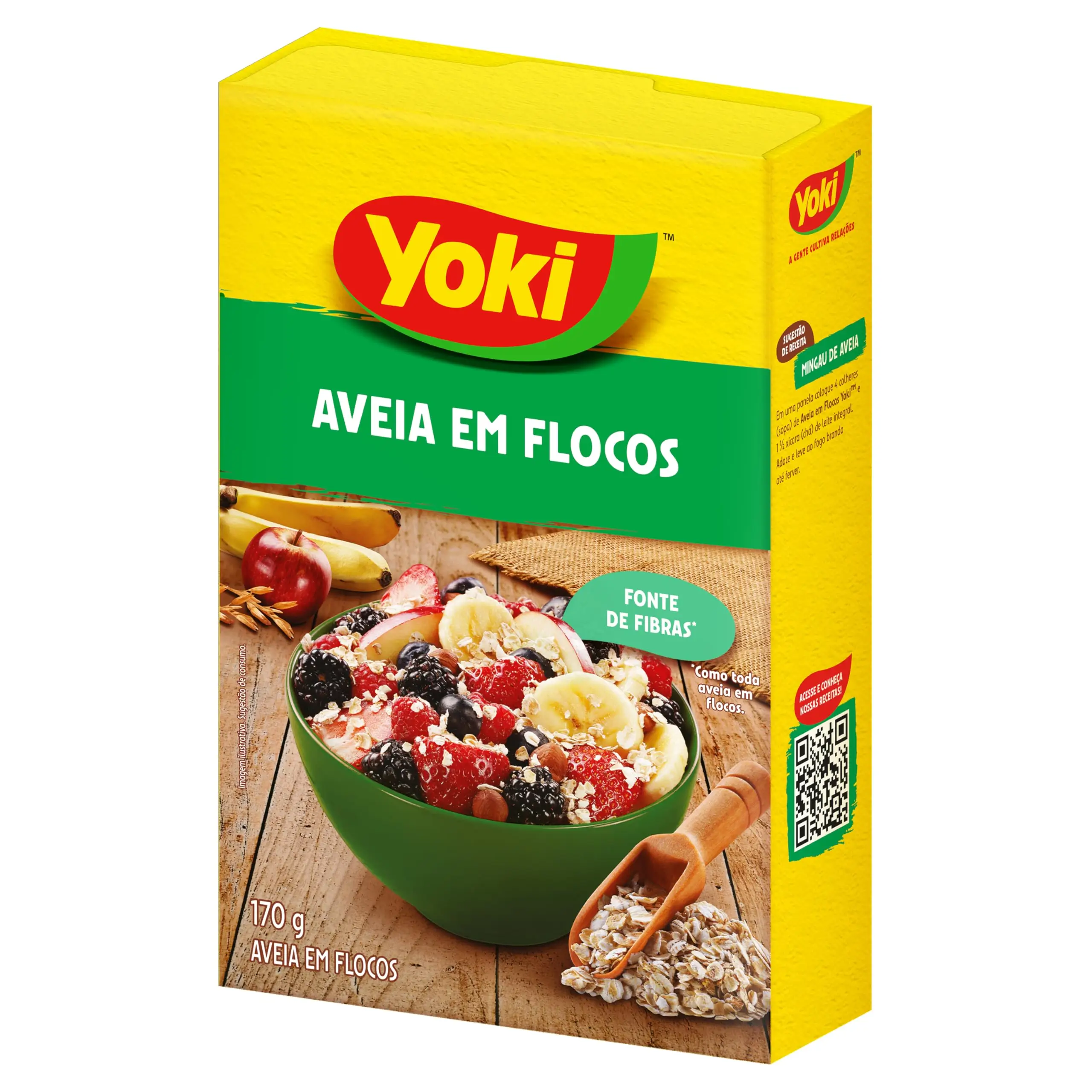 AVEIA EM FLOCOS FINOS YOKI 170G
