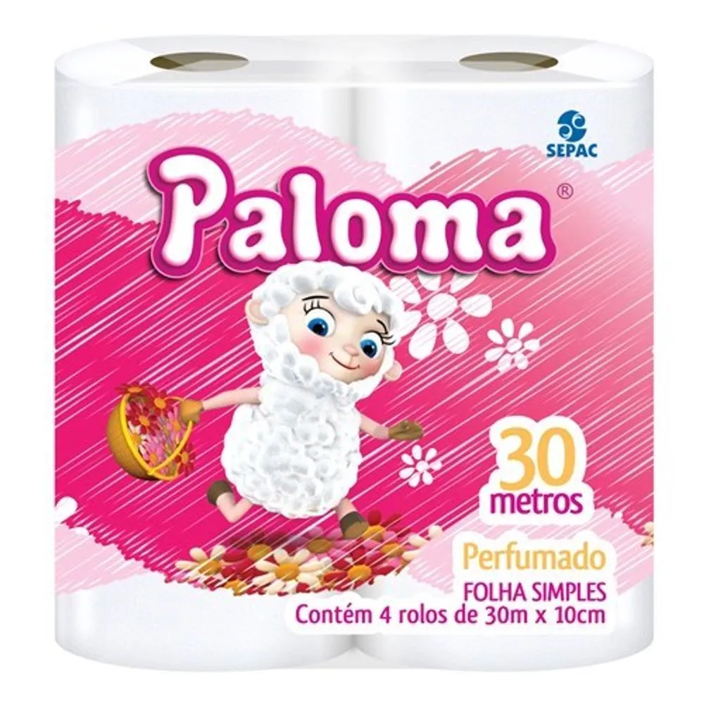 PAPEL HIG PALOMA PERF FS 4X30M