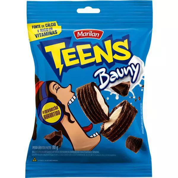 BISC MARILAN TEENS 80G BAUNY