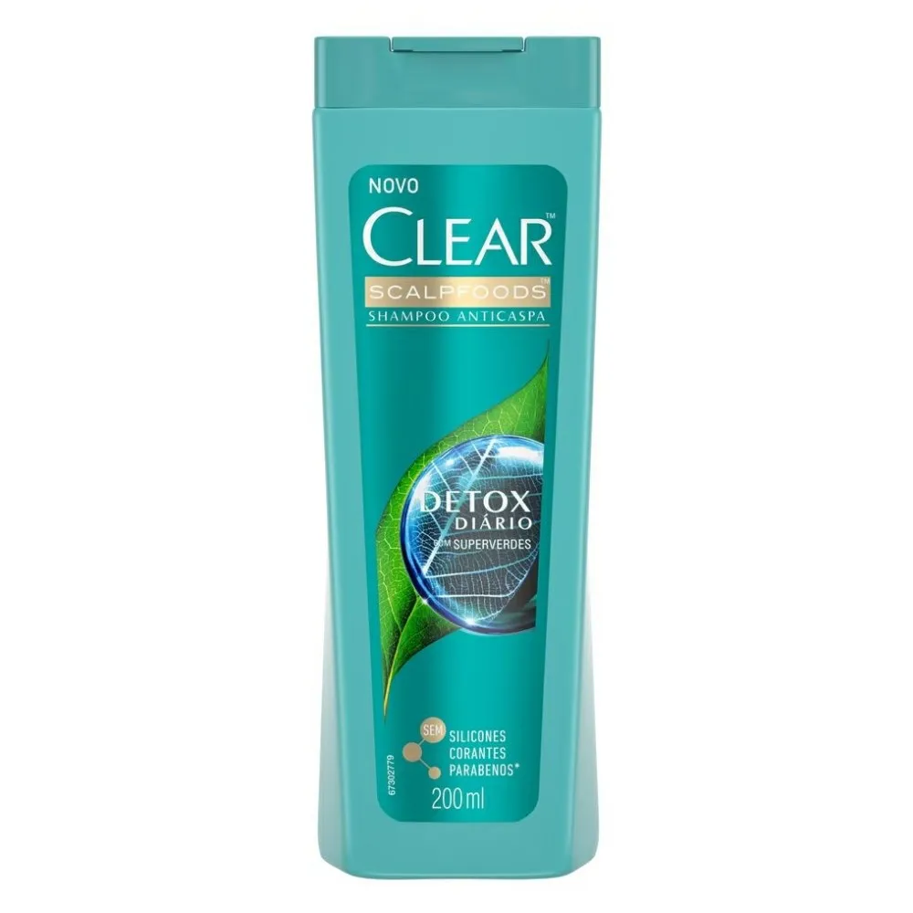 SHAMPOO CLEAR 200ML DETOX DIARIO