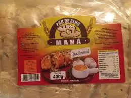 PAO DE ALHO MANA 320G PICANTE