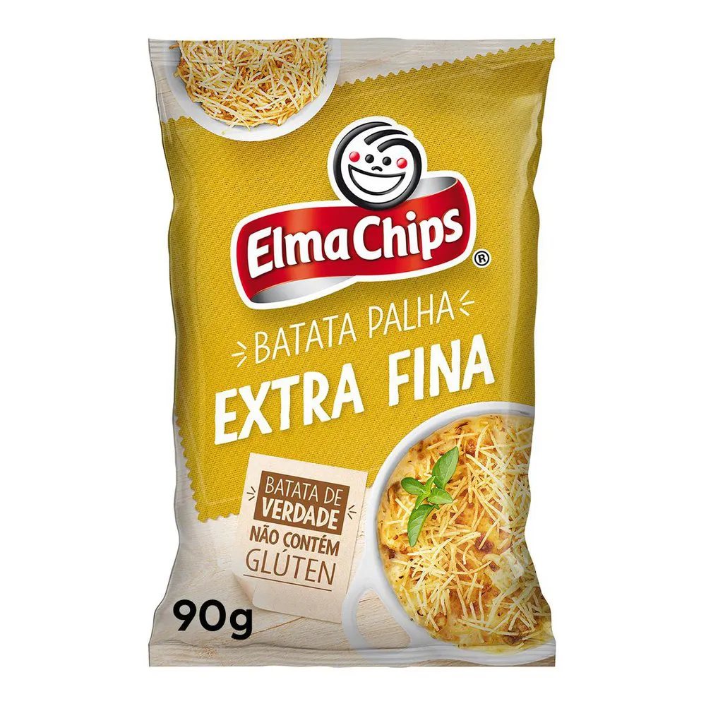 BATATA PALHA ELMA CHIPS 90G EXTRA FINA