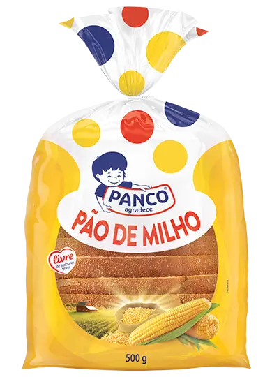 PAO CASEIRO PANCO DE MILHO 500G
