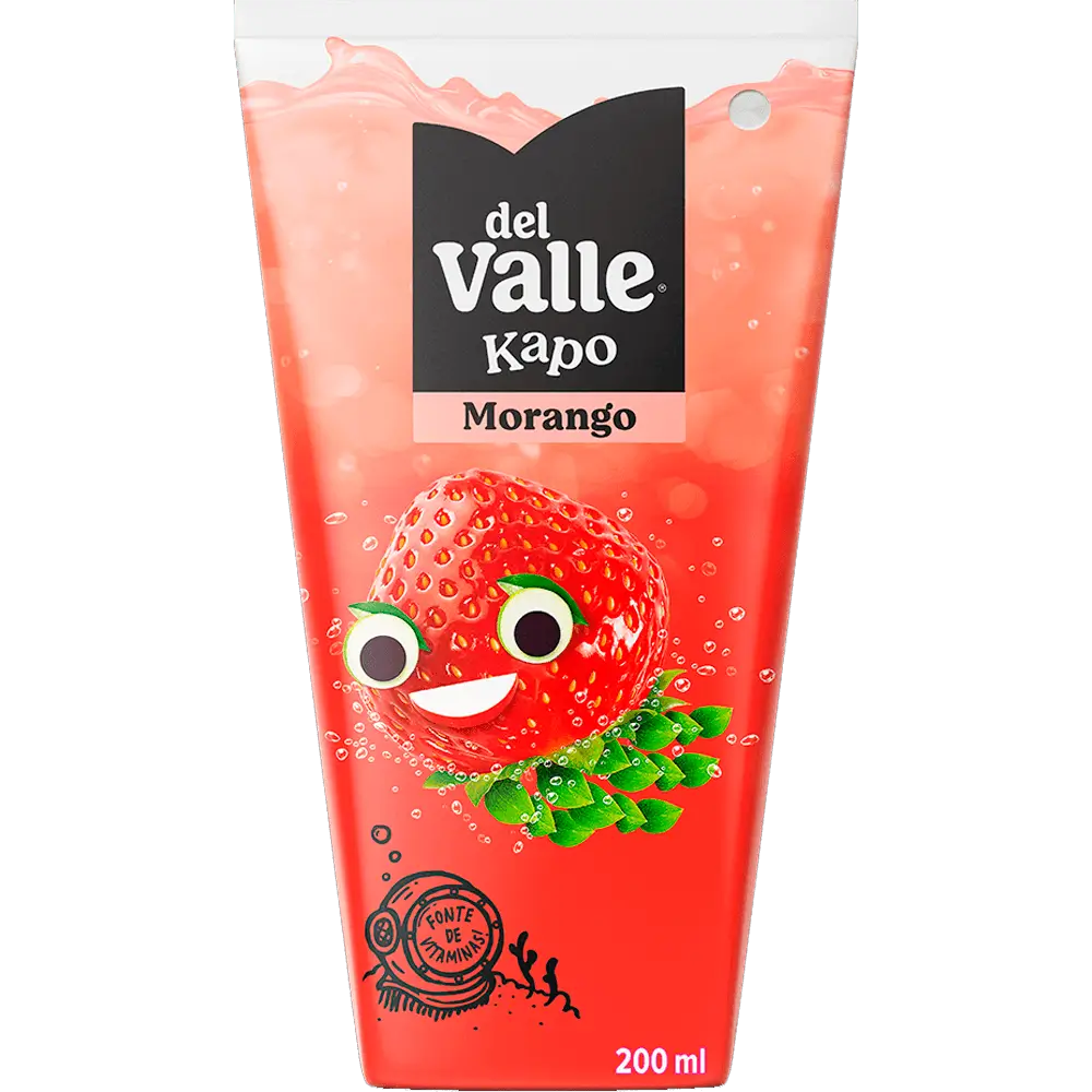 REFRESCO KAPO 200ML MORANGO