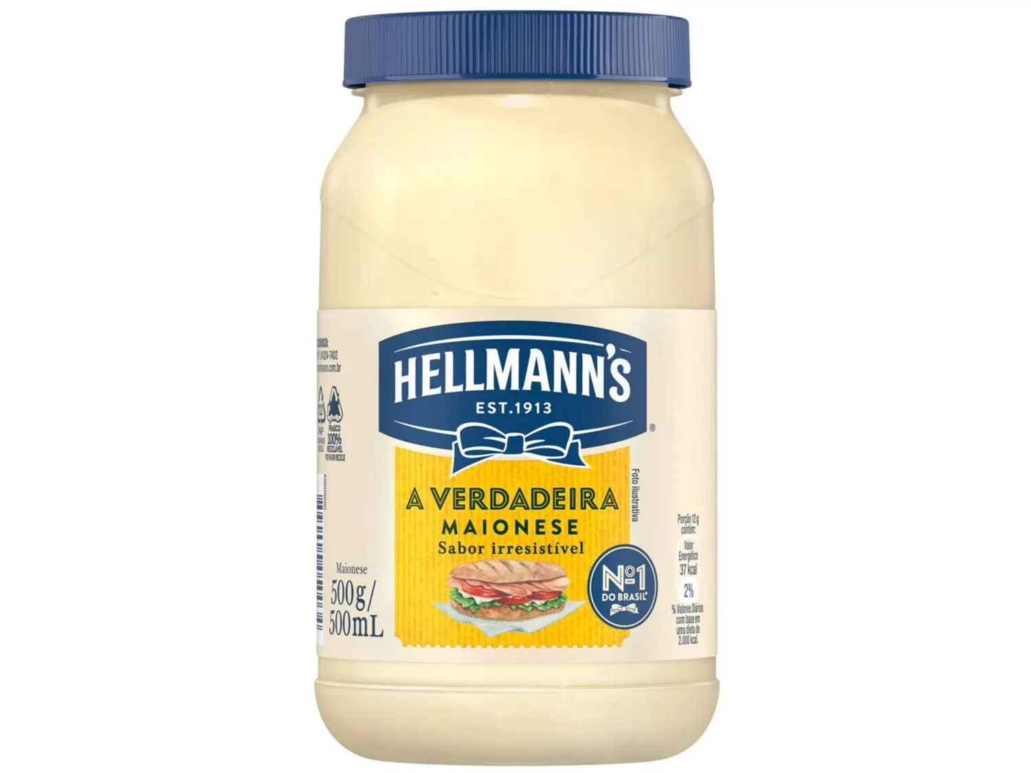MAIONESE HELLMANNS 500G