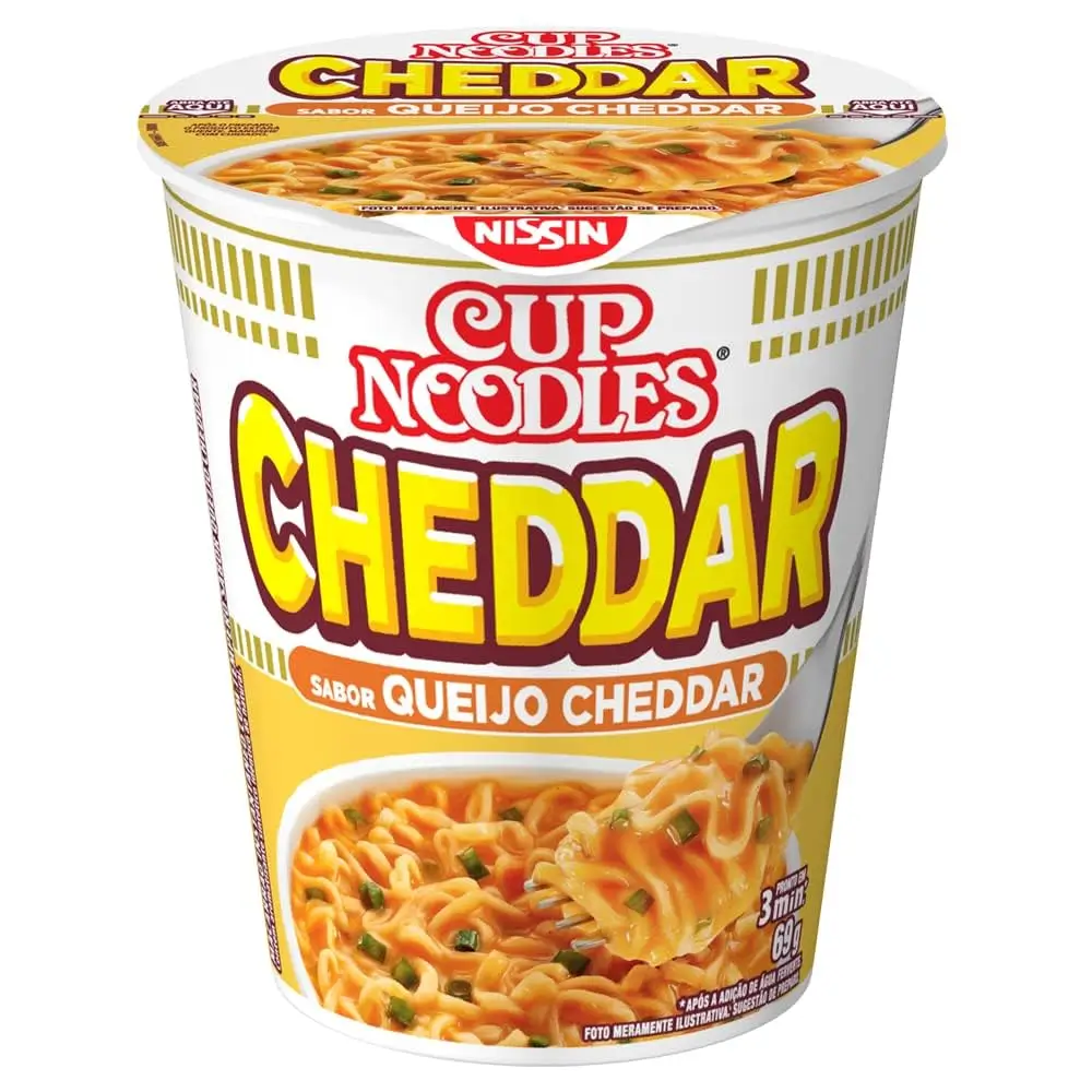 MACARRAO CUP NOODLES 69G CHEDDAR