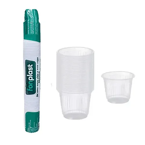 COPO DESC FONPLAST TRANSP 50ML 100UN