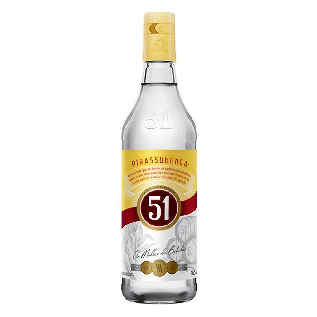 AGUARDENTE PIRASSUNUNGA 51 965ML