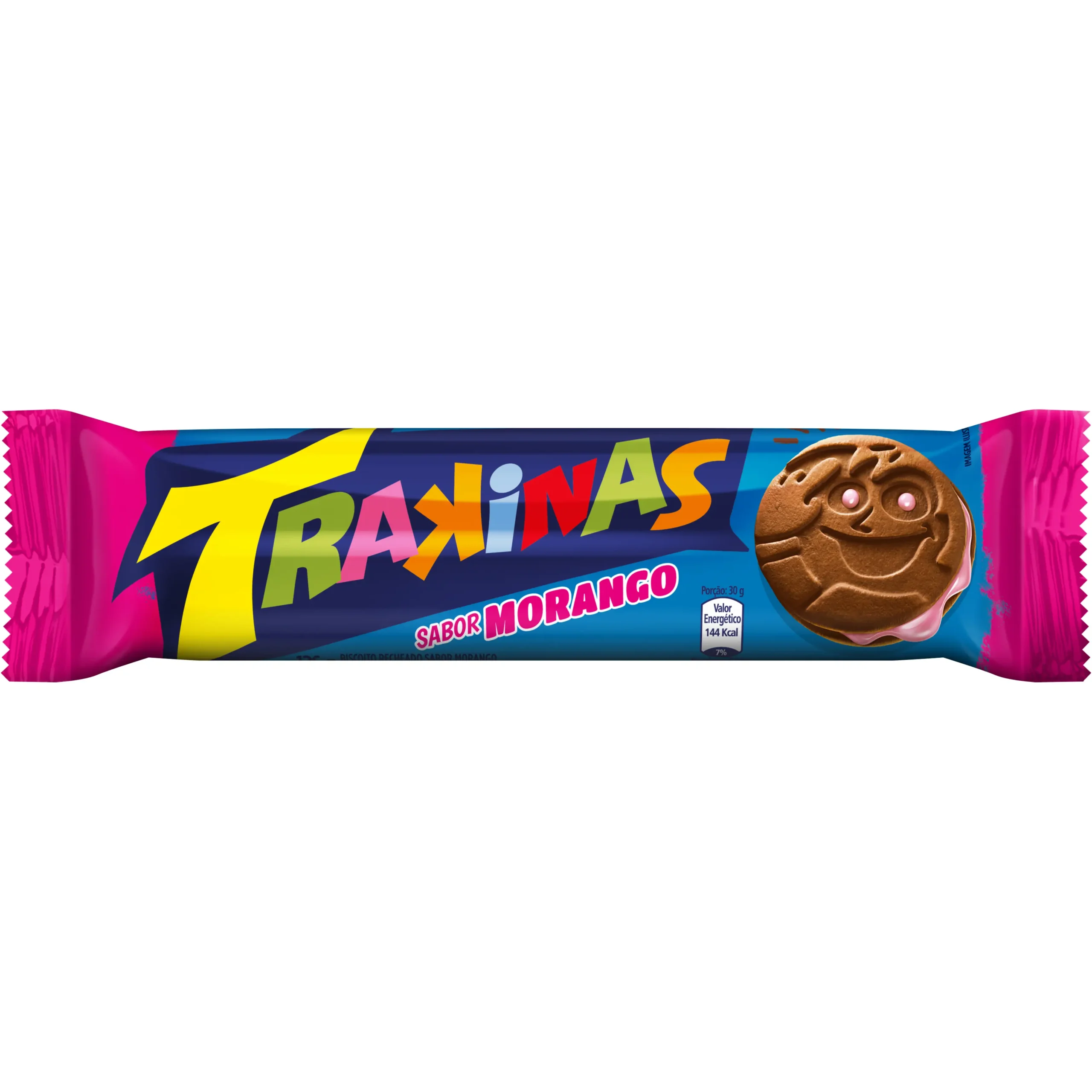 BISC RECH TRAKINAS 126G MORANGO