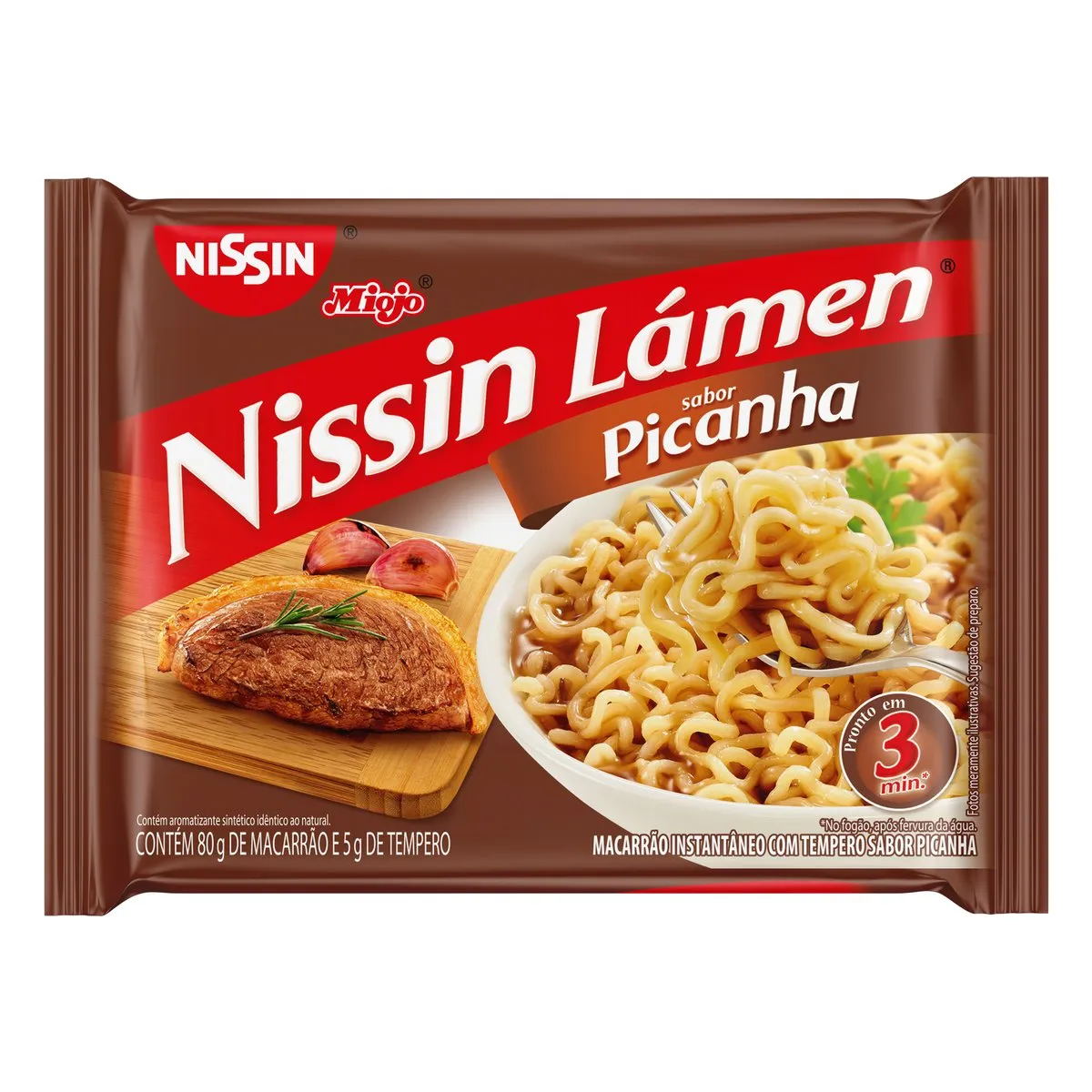 MACARRAO INSTANT NISSIN 85G PICANHA