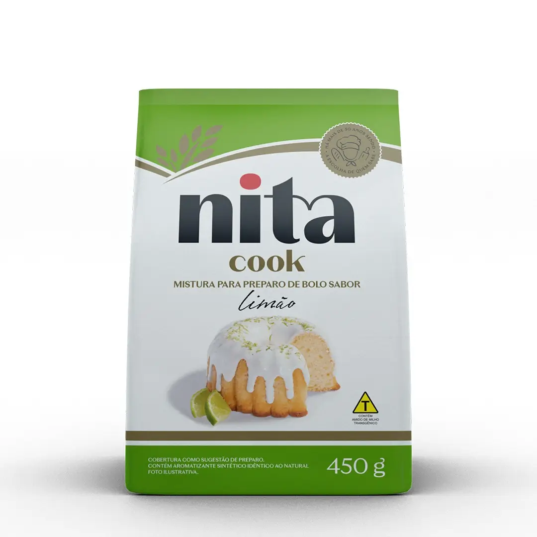 MISTURA BOLO NITA 450G LIMAO