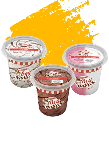 SORVETE BEGUETTO 130G TRADICAO FLOCOS