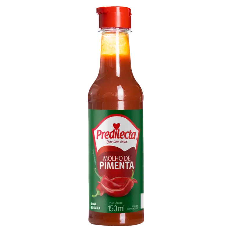 MOLHO DE PIMENTA PREDILECTA 150ML