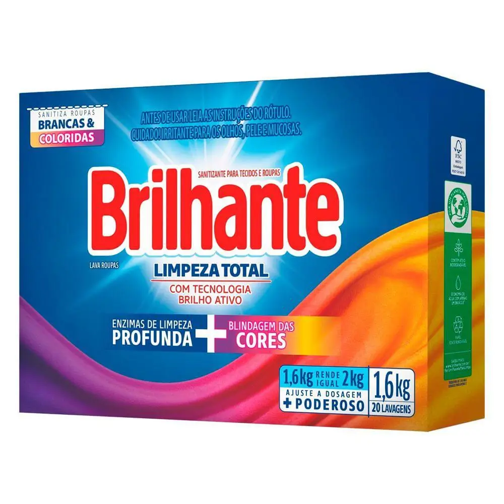 SABAO EM PO BRILHANTE CX 1,6KG