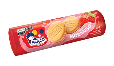 BISC RECH PANCO 140G MORANGO