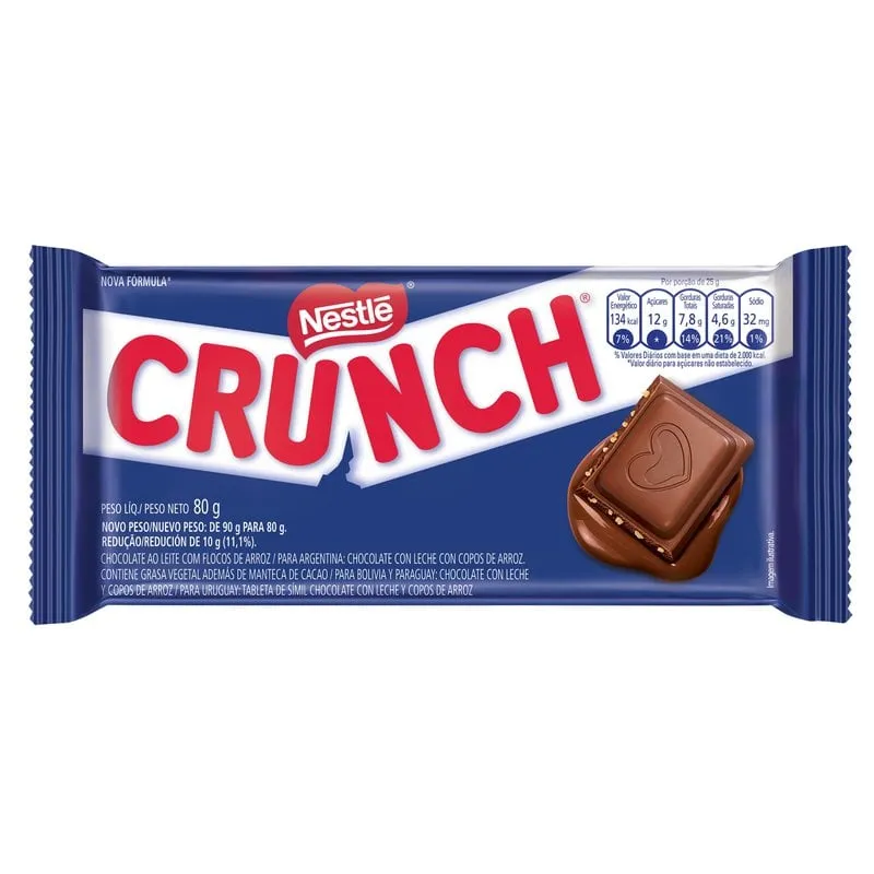 CHOCOLATE NESTLE 80G CRUNCH