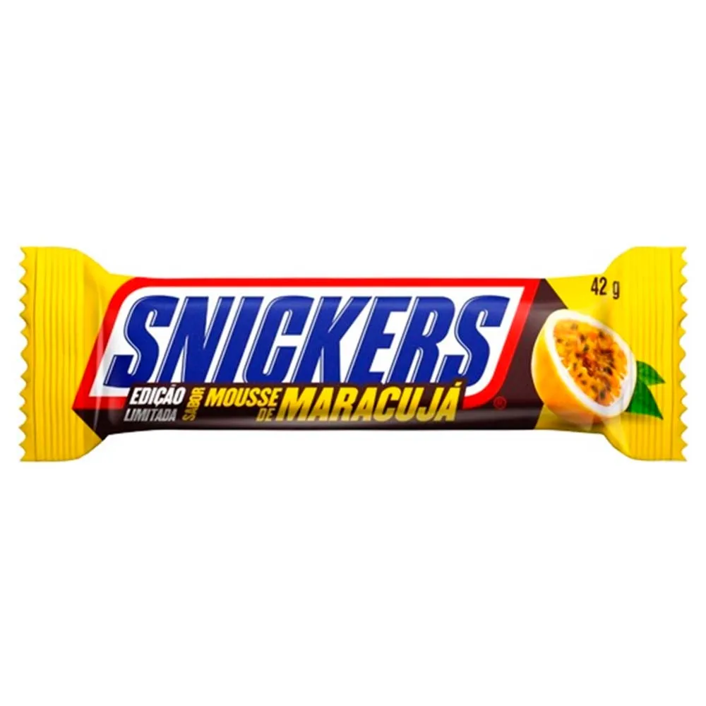 CHOCOLATE SNICKERS 42G MOUSSE MARACUJA