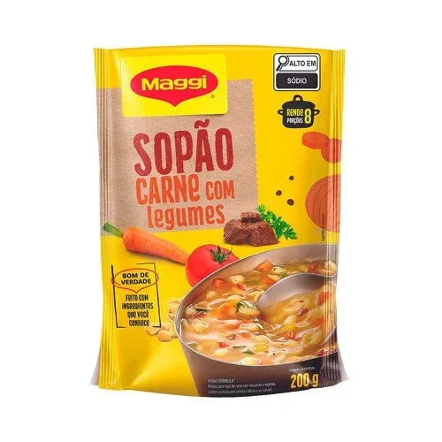 SOPAO MAGGI 200G CARNE LEGUMES
