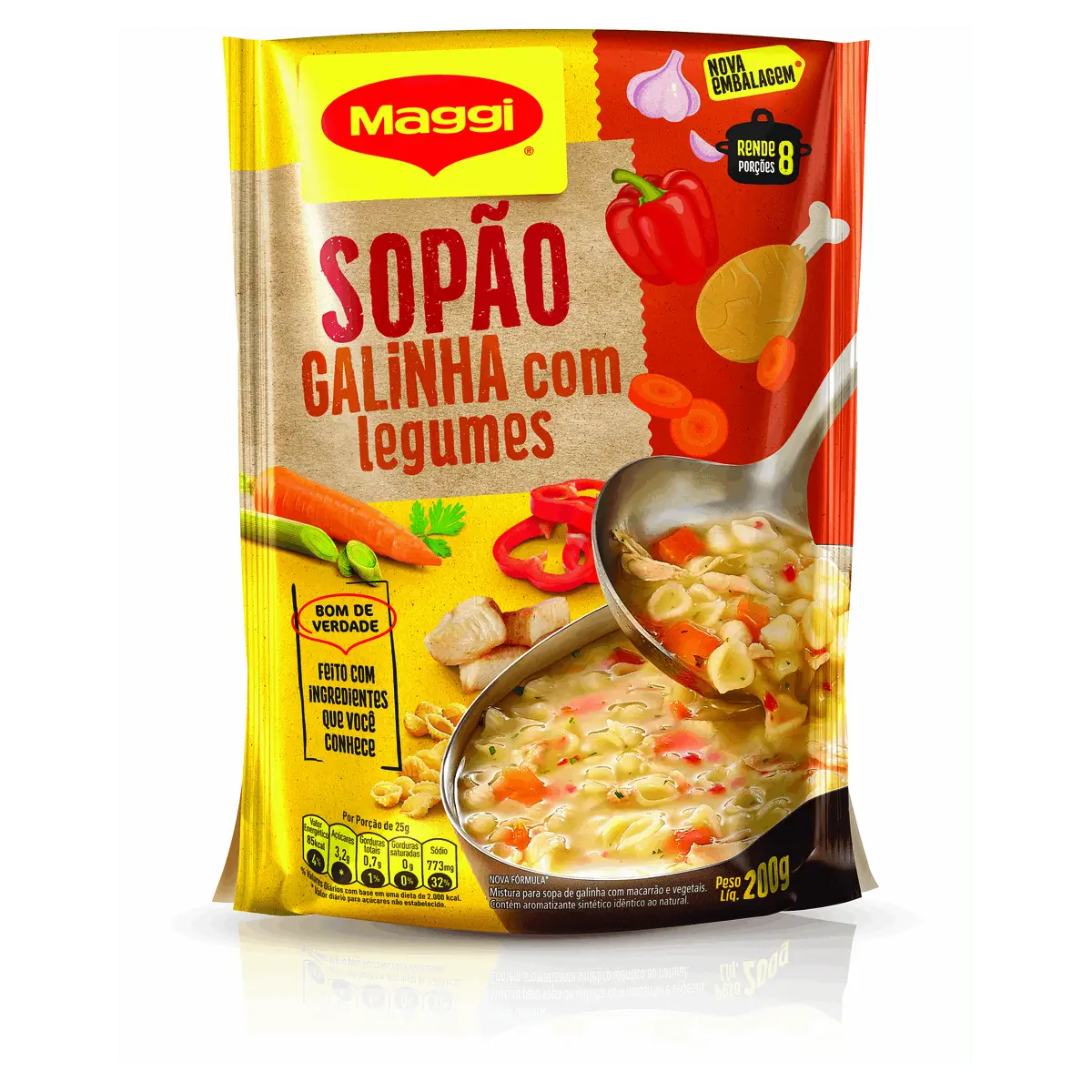 SOPAO MAGGI 200G GALINHA LEGUMES