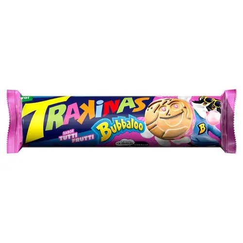 BISC RECH TRAKINAS 126G TUTTI FRUTTI BUBBALOO