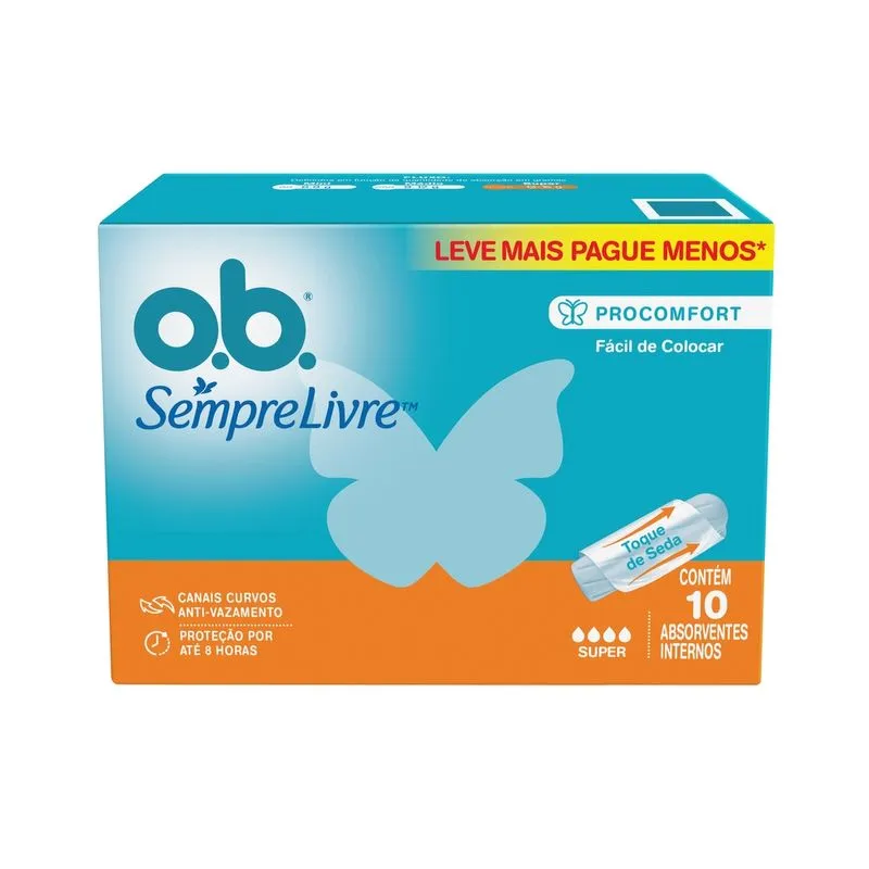 ABSORVENTE INTERNO OB SUPER 8UN