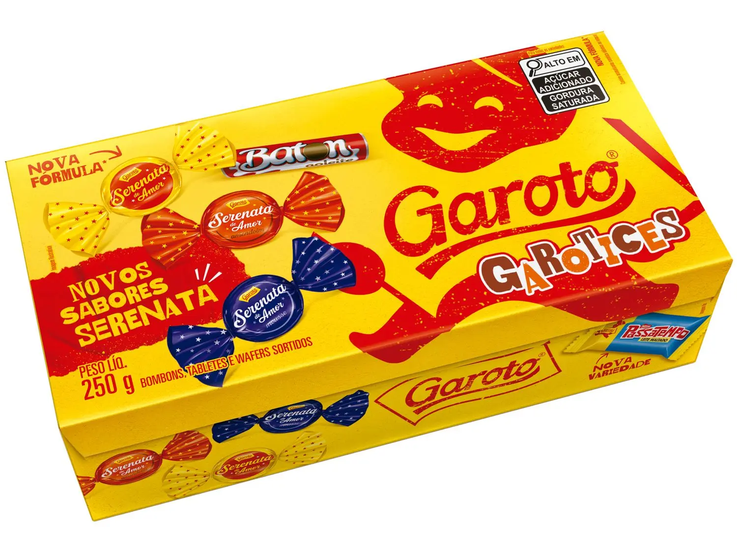 BOMBOM GAROTO GAROTICES 250G