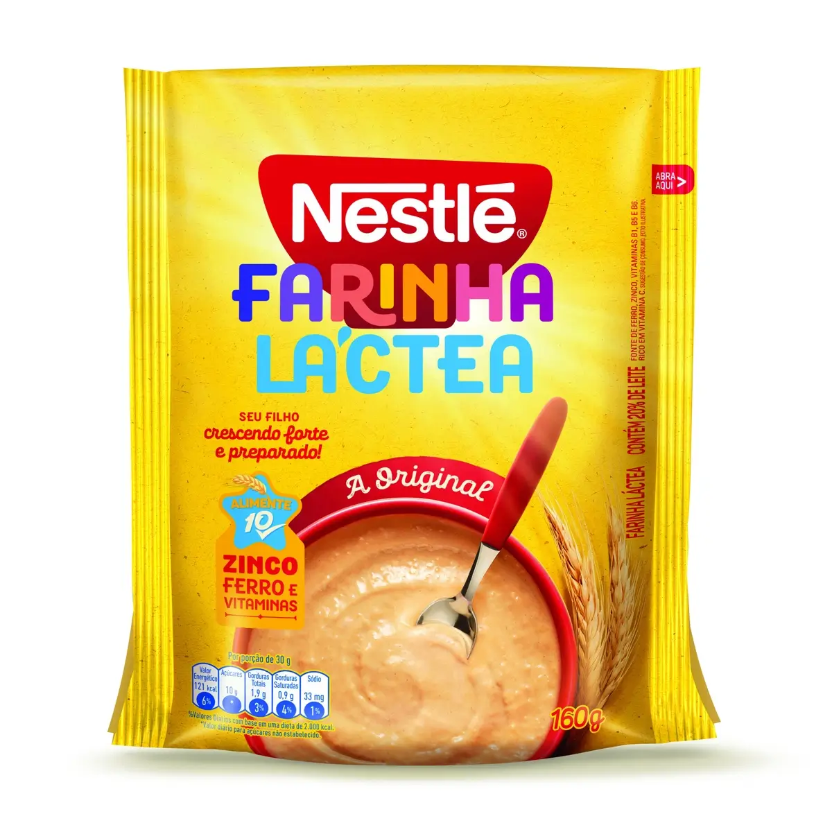 FARINHA LACTEA NESTLE SC 160G