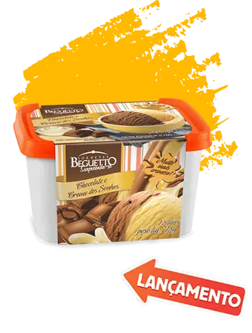 SORVETE BEGUETTO 1,5L DUO MIX CREME