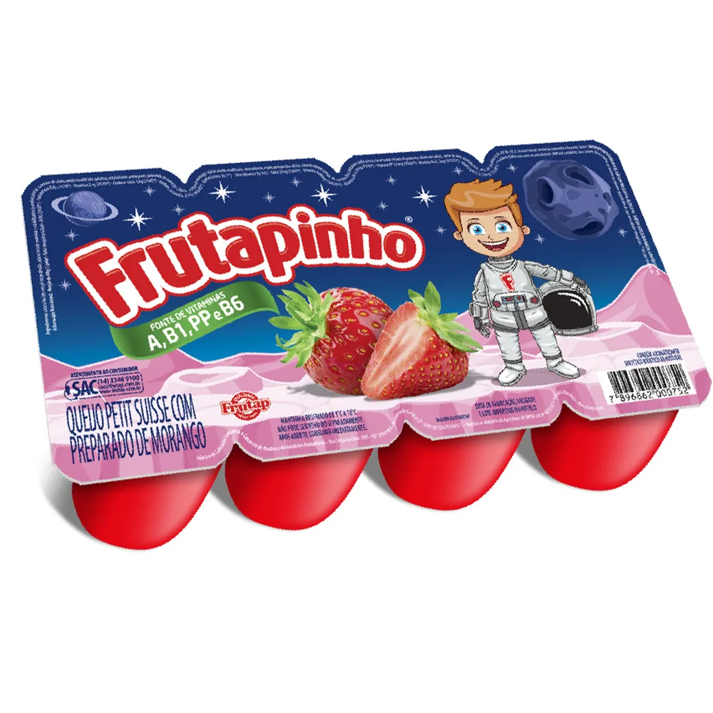 PETIT SUISSE FRUTAPINHO 320G MORANGO