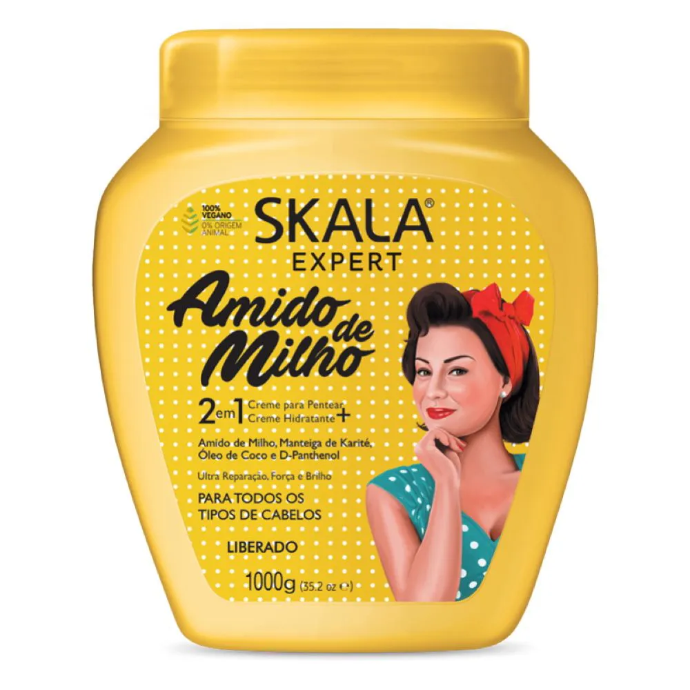 CREME SKALA 1KG AMIDO DE MILHO