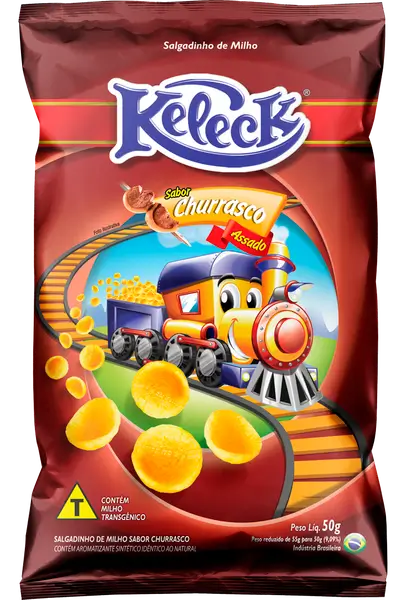 SALGADINHO KELECK 50G CHURRASCO