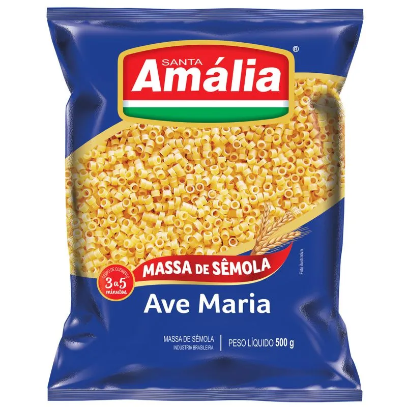 MACARRAO GALO 500G SEMOLA AVE MARIA