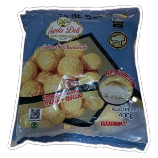 PAO DE QUEIJO SANTA DELI 400G REQUEIJÃO