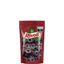 AZEITONA PRETA FATIADA RIVOLI DOY PACK 150G
