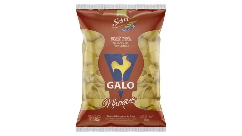MACARRAO GALO 500G SEMOLA NHOQUE