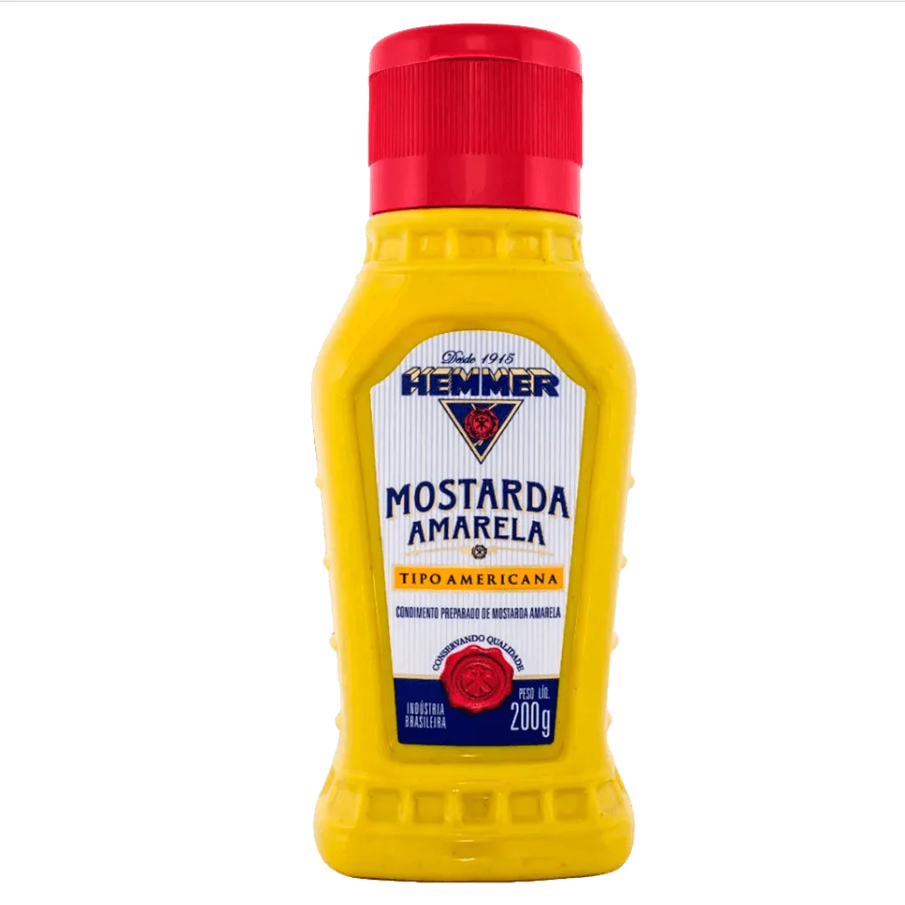 MOSTARDA HEMMER AMARELA 200G