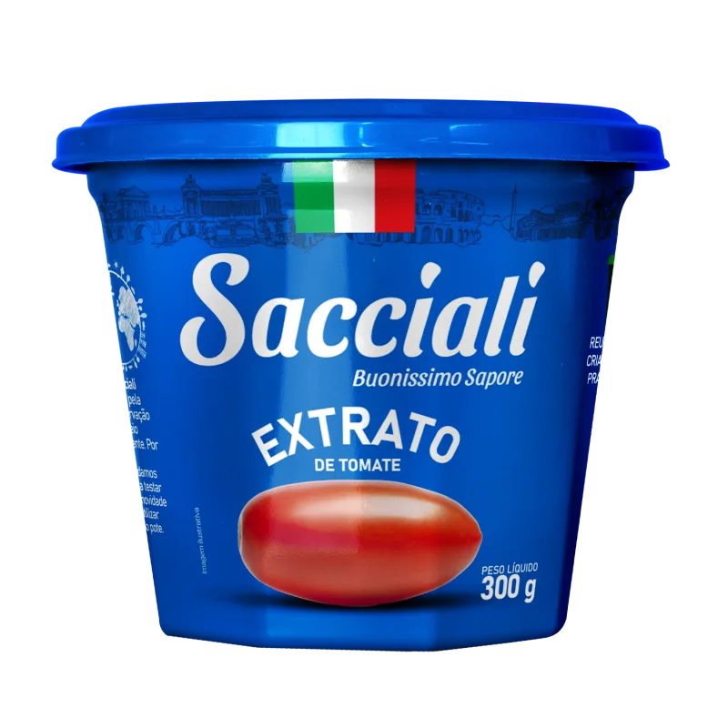 EXTRATO DE TOMATE SACCIALI 300G BOWL
